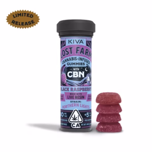 Lost Farm “Black Raspberry x Northern Lights” CBN Gummies